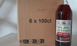 Le Domaine du Framboisier - Les Jus de Louis Pomme/Mûroise 100% Pur Jus 6 x 1L