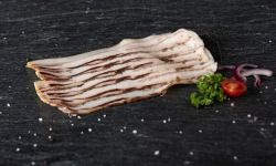 Ferme Arrokain - Ventrèche de porc basque Kintoa tranchée