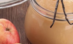 L'OLIVERAIE DU COUDON - COMPOTE DE POMME VANILLE BOURBON 320gr