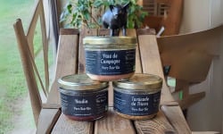Duo Gascon - TRIO Bocaux Tradition de Porc Noir 180g