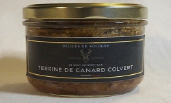 Délices de Sologne - terrine de canard colvert - 185g