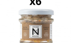 Caviar de Neuvic - Lot de 6 rillettes d'esturgeon à la truffe d'été