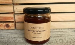 Piments et Moutardes du Périgord - Confiture artisanale Abricot et amande 200g