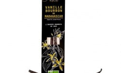 Epices Max Daumin - Vanille Madagascar Bourbon Gourmet & Bio - 2 Gousses 18cm