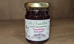 Ferme Joos - Confiture Framboise Lavande épépinée BIO La Casseline