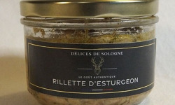 Délices de Sologne - Rillettes d'esturgeons - 185g