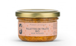 Atelier d'Angresse – Fumoir Artisanal - Rillettes de truite Bio aux algues