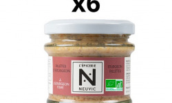 Caviar de Neuvic - Lot de 6 rillettes d'esturgeon fumé BIO