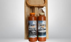 Adal Terra - Coffret cadeau - Coffret Huiles de Sésame Toasté Biodynamique  et Chia Bio 2X200ml
