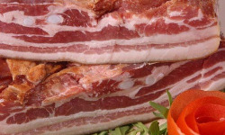 La Ferme du Louvier - Poitrine fumée 300g de porc élevé en plein air