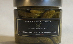 Délices de Sologne - cornichons au vinaigre - 200g
