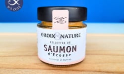 La Criée d'à Côté - Rillettes de Saumon d'Ecosse - Groix et Nature - 100g