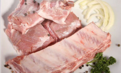 La Ferme du Louvier - Travers de porc 500g de porc élevé en plein air