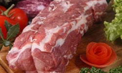 La Ferme du Louvier - Rôti d'échine 800g de porc élevé en plein air