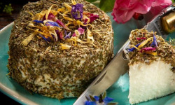 Fromagerie des Cabasses - Fromage frais herbes et fleurs - 100 g