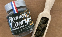 Les Graines de Louise - Graines de Courge Torréfiées Salées pot 125g