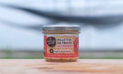 Les Nouvelles Fermes - Rillettes de truite au piment 90g