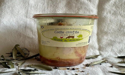 Ferme du Vidalies - Caille confite au foie gras 650g