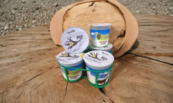 La Ferme de Labergement - Lot de 6 fromages blanc à la vanille