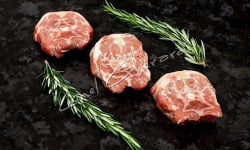 Boucherie Charcuterie Traiteur Lionel Ghérardi - Collier d'Agneau en tranche Label Rouge - 800g