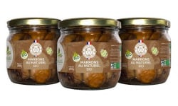 La vallée des châtaigniers - Lot de 3 pots Marron naturel BIO Ardèche 240gr