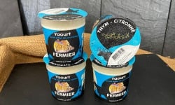 Ferme du Sire de Créquy - Yaourt Fermier - Thym Citronné x4