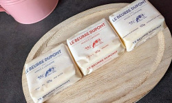 Le Beurre Dupont - Beurres TRIO doux  - demi-sel - SDG (3x125g)