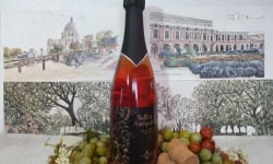Cave Creuzet - Les Caves aux Caux - Vin pétillant Rosé "Bulles Antiques" - Sans additif - Sans sulfites ajoutés - Lot de 6