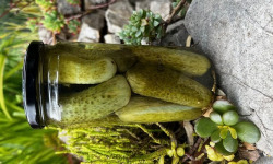 L'OLIVERAIE DU COUDON - GRANDS CORNICHONS AIGRE-DOUX POT DE 660GR