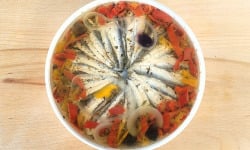 La Criée d'à Côté - Filets d'Anchois Marinés à La Provençale - 1kg