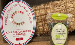 L'Atelier Contal - Paysan Meunier Biscuitier - Lentilles Vertes Bio - 500g