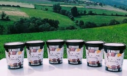 Les Glaces de la Vallée - Coffret glaces Chocolat "la Vallée" 6x500ml