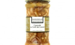 Maison PAPILLON - Artisan depuis 1955 - Cassoulet au Confit de Canard 800g