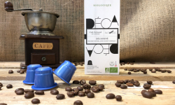 Cafés Factorerie - Capsules Colombie Décaféiné Bio - 10 capsules