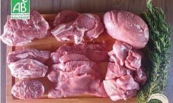 Ferme GAEC Côte Pardin - [SURGELE] Colis de Veau BIO Race Aubrac - 5 kg