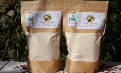 Nogales - Farine de châtaigne des Cévénnes Bio, AOC et fumée - 500gr
