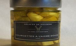 Délices de Sologne - courgette aigre douce - 160g
