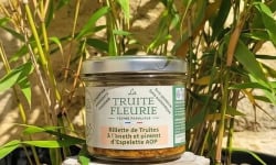 La Truite Fleurie - Rillette de truites à l'aneth et piment d'Espelette AOP