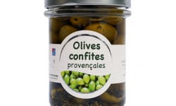 Les amandes et olives du Mont Bouquet - Olives confites à la provencale 165g