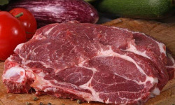 La Ferme du Louvier - Échine tranchée sans os 660g de porc élevé en plein air