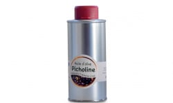 Les amandes et olives du Mont Bouquet - Huile d'olive Picholine 25 cl