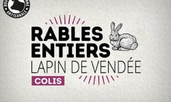Boucherie Moderne - RABLES ENTIERS DE LAPIN DE VENDÉE - 5kg