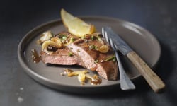 La Ferme Enchantée - [SURGELÉ] Foie d'autruche semi-gras à cuire 2 tranches de 125 g