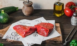 Maison BAYLE - Champions du Monde de boucherie 2016 - 400g Pavés de bœuf Label rouge marinés sauce barbecue