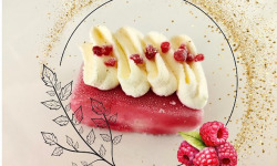 Traiteur Gourmet d'Alsace - Vacherin Framboises et vanille 2 pièces