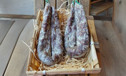 Duo Gascon - Lot de 2 Saucisses sèches de Porc Noir – 500g