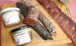 Ferme Guillaumont - Charcuterie d'agneau : terrines d'agneau, saucisson fumé et sec, jambon fumé