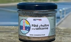 Rivesaline - Terre Saline - Pâté d’huitres à la salicorne Bio 90g