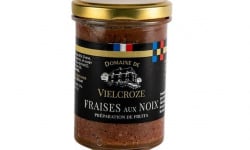Domaine de Vielcroze - Confiture de Fraise aux Noix - 210 GR