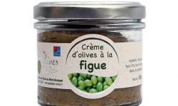 Les amandes et olives du Mont Bouquet - Crème d'olives aux figues 100 g